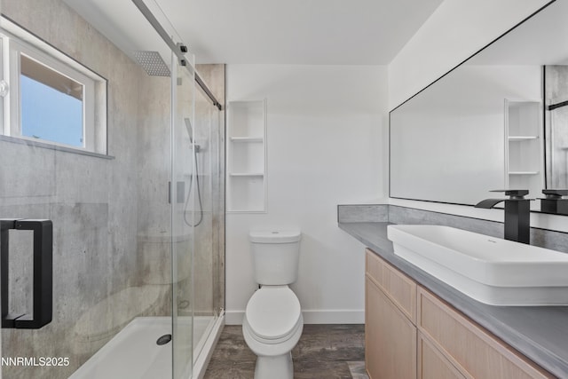1314 Johnson Ln, Minden, NV 89423 - bathroom featuring vanity and a shower stall
