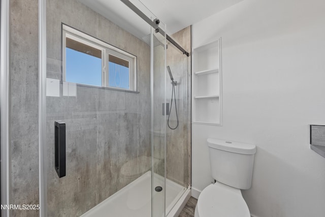 1314 Johnson Ln, Minden, NV 89423 - bathroom featuring toilet and a stall shower