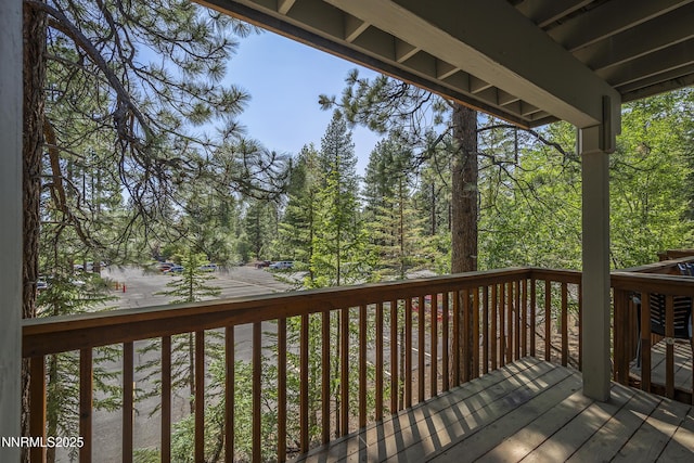 989 Tahoe Blvd Unit 71, Incline Village, NV 89451 - view of wooden deck