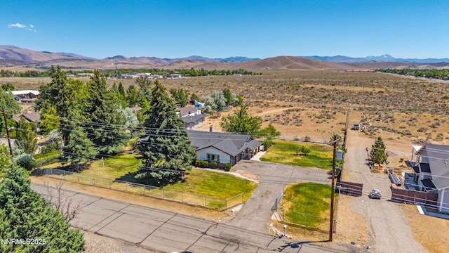 1513 S Riverview Dr, Gardnerville, NV 89460 - bird's eye view of mountains