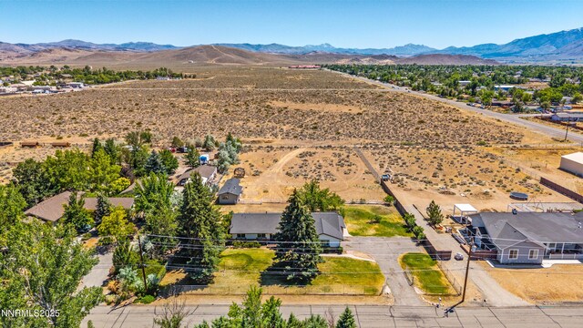 1513 S Riverview Dr, Gardnerville, NV 89460 - aerial view of a mountainous background