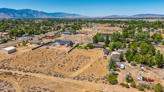 1513 S Riverview Dr, Gardnerville, NV 89460 - bird's eye view of a mountainous background