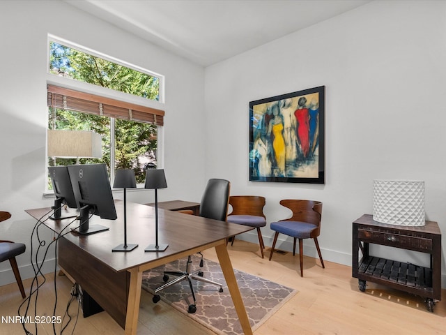 4721 W Creek Ridge Trl, Reno, NV 89519 - office featuring wood finished floors and baseboards