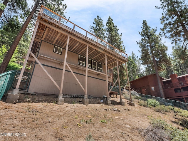 699 Lakeview Dr, Zephyr Cove, NV 89448 - back of property