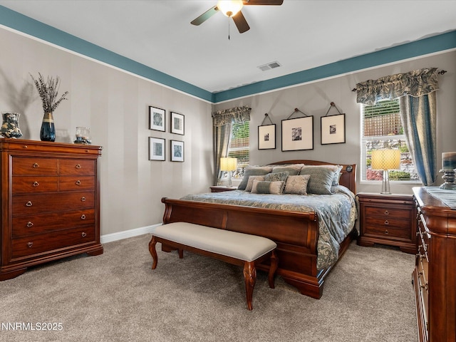 1486 Lambrays Ct, Sparks, NV 89436 - bedroom featuring light colored carpet and a ceiling fan