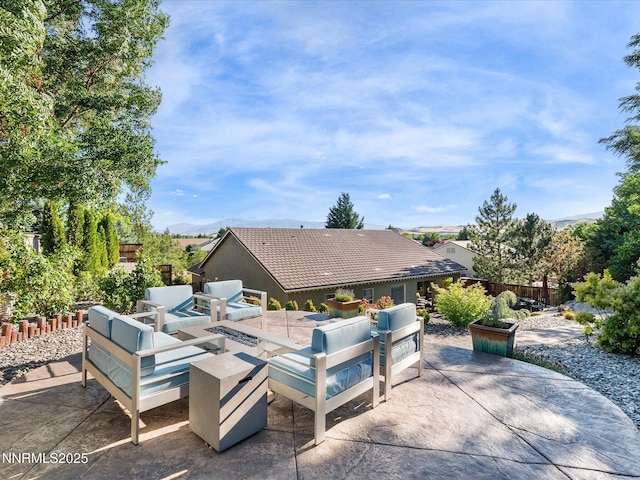 1486 Lambrays Ct, Sparks, NV 89436 - view of patio / terrace with outdoor lounge area