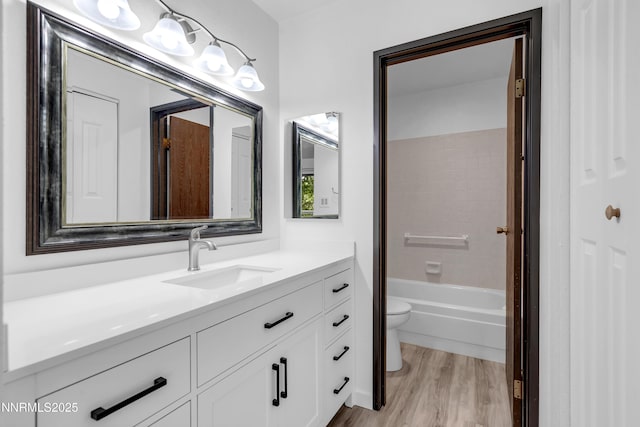 2450 Lymbery St Unit 331, Reno, NV 89509 - full bathroom with vanity, wood finished floors, and shower / tub combination