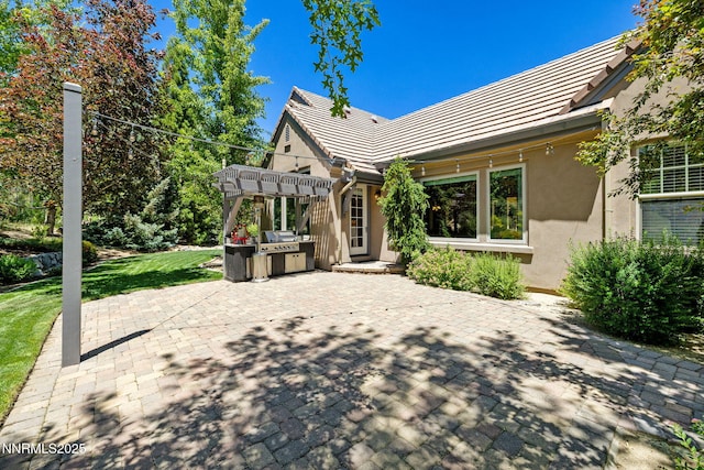 16956 Rue Du Parc Ave, Reno, NV 89511 - view of patio with a pergola