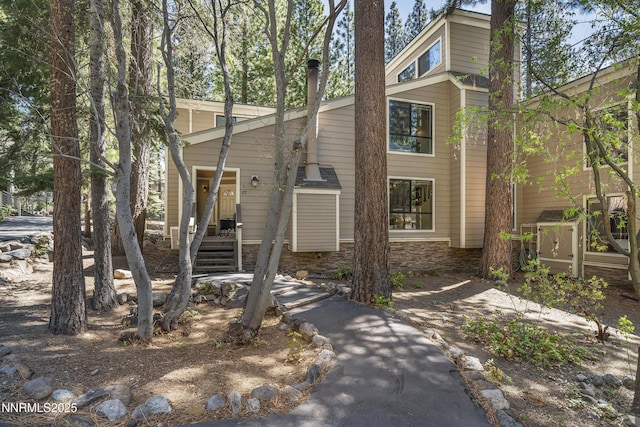 123 Juanita Dr Unit 1-7, Incline Village, NV 89451 - mid-century inspired home featuring stone siding
