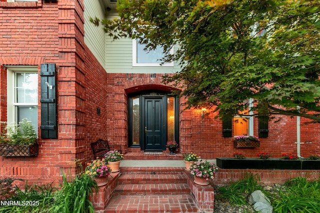 171 Mill St, Genoa, NV 89411 - property entrance featuring brick siding