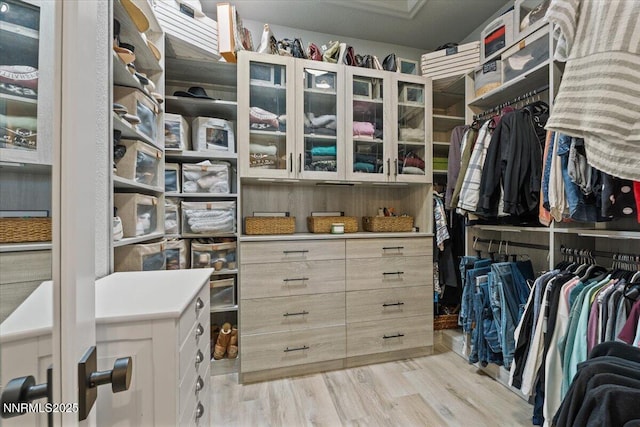 10 Diamond Strm Ct, Sparks, NV 89441 - spacious closet with light wood finished floors