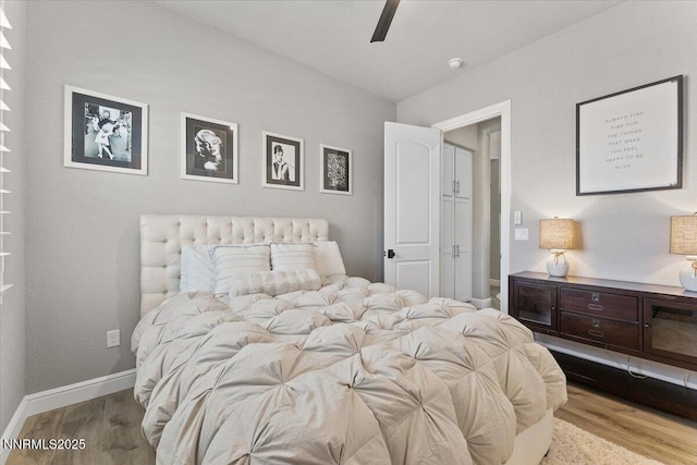 10 Diamond Strm Ct, Sparks, NV 89441 - bedroom with wood finished floors and a ceiling fan
