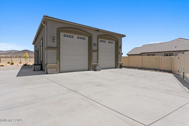 10 Diamond Strm Ct, Sparks, NV 89441 - detached garage featuring a mountain view