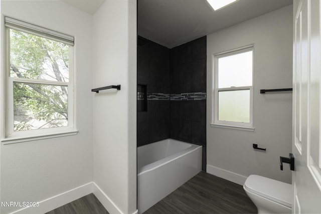 3323 Deer Ridge Ct, Reno, NV 89509 - full bath featuring wood finished floors and tub / shower combination