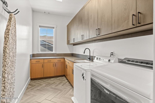 206 Criollo Ct, Reno, NV 89511 - laundry area with washing machine and dryer and cabinet space