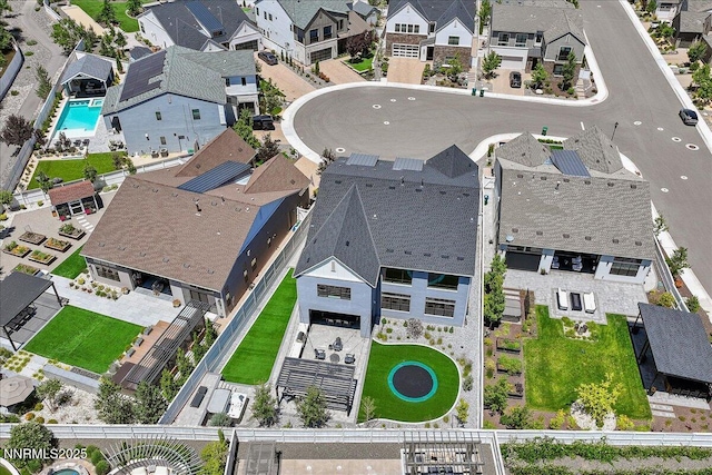 206 Criollo Ct, Reno, NV 89511 - aerial view of residential area with a pool area