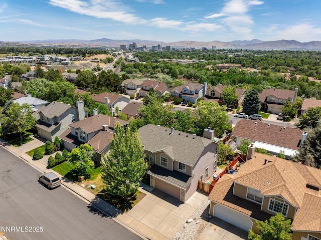 940 Skyway Dr, Reno, NV 89523 - aerial perspective of suburban area with mountains