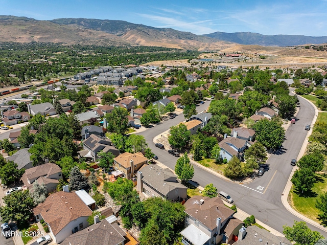 940 Skyway Dr, Reno, NV 89523 - aerial view of residential area with a mountain backdrop
