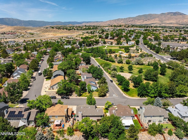 940 Skyway Dr, Reno, NV 89523 - aerial view of residential area with a mountain backdrop