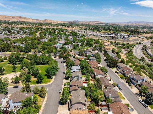 940 Skyway Dr, Reno, NV 89523 - aerial view of residential area with a mountainous background