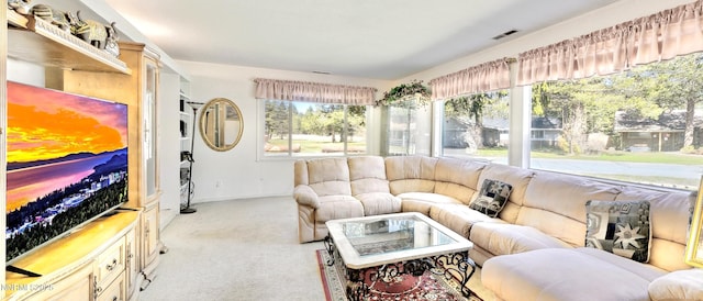 3510 Rancho Cir S, Lake Tahoe, CA 96150 - living room with light carpet and baseboards