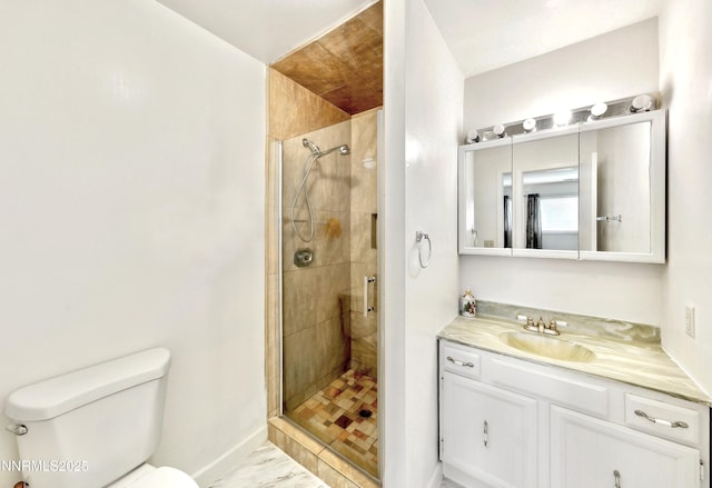 3510 Rancho Cir S, Lake Tahoe, CA 96150 - full bathroom featuring vanity and a shower stall
