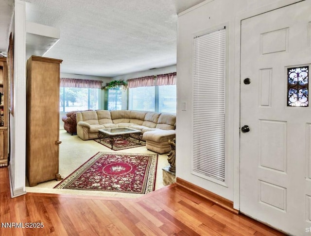 3510 Rancho Cir S, Lake Tahoe, CA 96150 - living area with a textured ceiling and wood finished floors