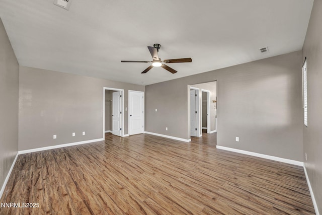 2182 Talladega Ct, Sparks, NV 89436 - spare room featuring ceiling fan and wood finished floors