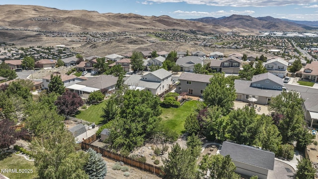 2182 Talladega Ct, Sparks, NV 89436 - aerial view of property's location featuring nearby suburban area and a mountainous background