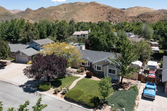 185 Marmot Dr, Reno, NV 89523 - view from above of property featuring mountains