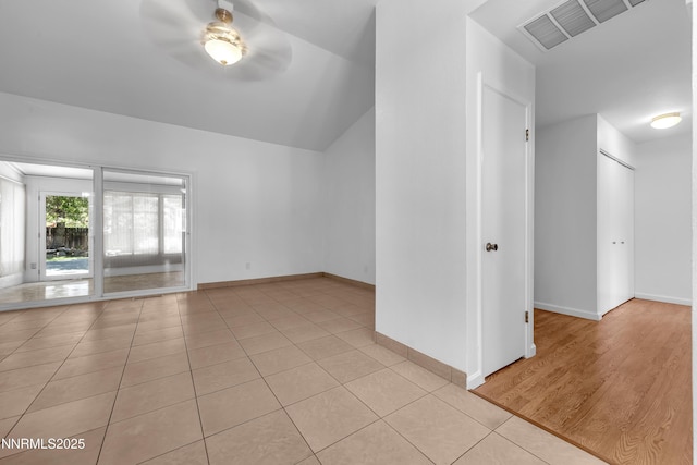 185 Marmot Dr, Reno, NV 89523 - empty room featuring a ceiling fan and light tile patterned flooring