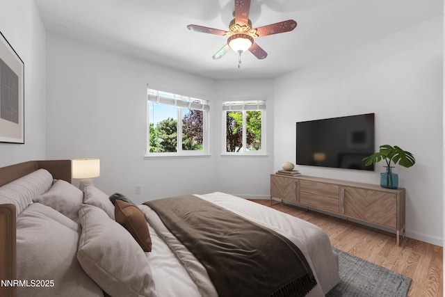185 Marmot Dr, Reno, NV 89523 - bedroom with wood finished floors and ceiling fan