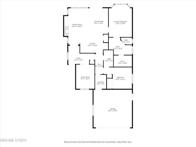 1835 Trail Creek Way, Reno, NV 89523 - view of floor plan / room layout