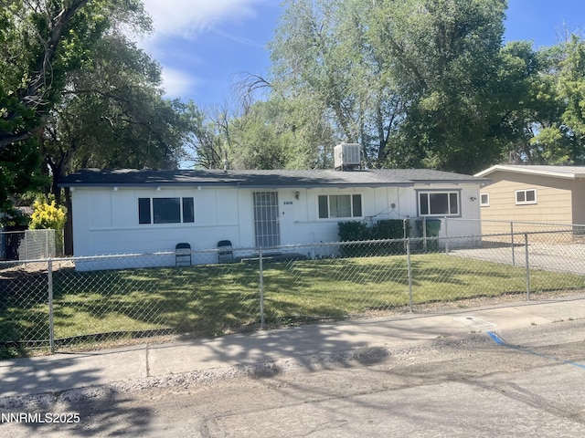 109 M St, Sparks, NV 89431 - ranch-style house featuring a fenced front yard