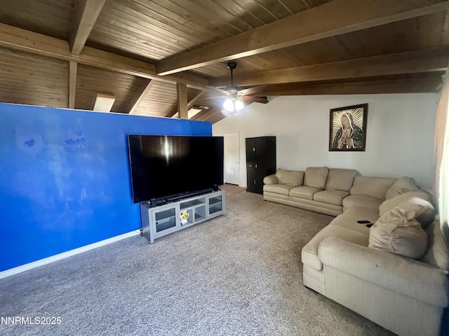 109 M St, Sparks, NV 89431 - living room with carpet flooring, ceiling fan, and wooden ceiling