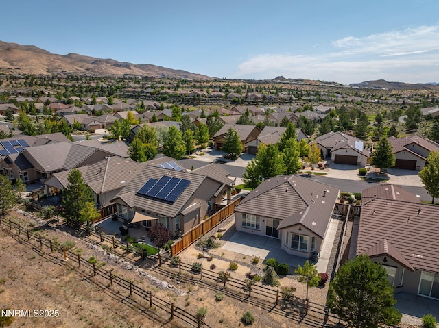 1245 W Del Webb Pkwy, Reno, NV 89523 - aerial perspective of suburban area with a mountainous background