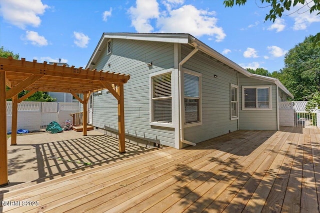 7560 Lighthouse Ln, Reno, NV 89511 - deck with a pergola and a patio
