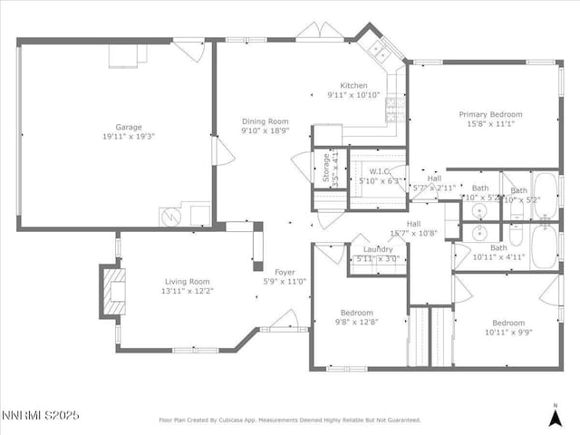 7560 Lighthouse Ln, Reno, NV 89511 - view of property floor plan
