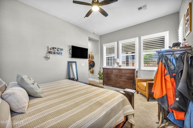 2109 Cast Iron Dr, Reno, NV 89521 - bedroom featuring carpet flooring and a ceiling fan