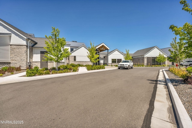 2109 Cast Iron Dr, Reno, NV 89521 - view of asphalt street with a residential view, curbs, and sidewalks