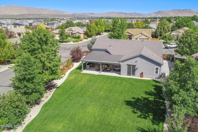 2605 Lerma Ct, Sparks, NV 89436 - aerial perspective of suburban area with mountains