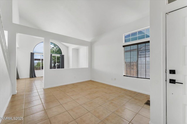 1592 Reno View Dr, Reno, NV 89523 - spare room with light tile patterned floors and baseboards