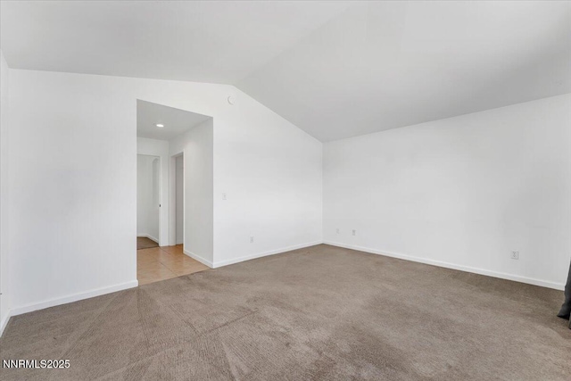 1592 Reno View Dr, Reno, NV 89523 - bonus room featuring carpet, lofted ceiling, and recessed lighting