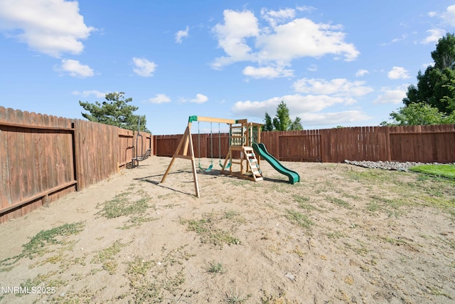 6340 E Choctaw Ct, Sun Valley, NV 89433 - view of playground featuring a fenced backyard