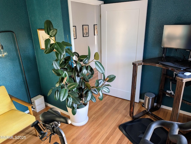 1640 Liston Ave, Reno, NV 89502 - office space featuring wood finished floors and a textured wall