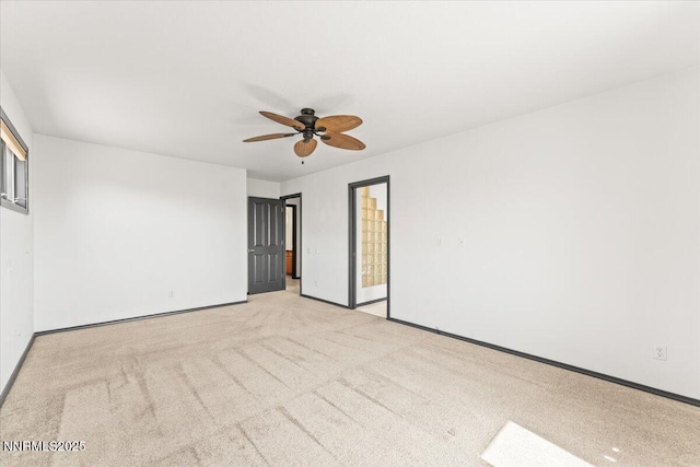 5455 Wild Horse Rd, Reno, NV 89510 - empty room with a ceiling fan and light colored carpet