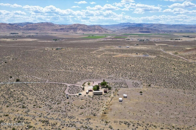 5455 Wild Horse Rd, Reno, NV 89510 - aerial view of sparsely populated area with a mountain backdrop