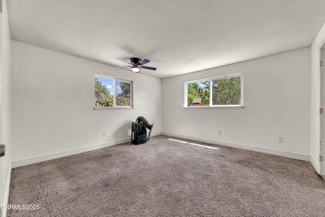 13250 Rolling Sage Pl, Reno, NV 89506 - carpeted spare room featuring ceiling fan and plenty of natural light