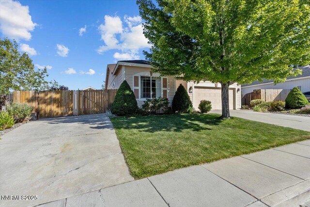 9732 Autumn Leaf Way, Reno, NV 89506 - obstructed view of property featuring driveway