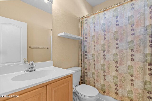 9732 Autumn Leaf Way, Reno, NV 89506 - bathroom featuring vanity and curtained shower